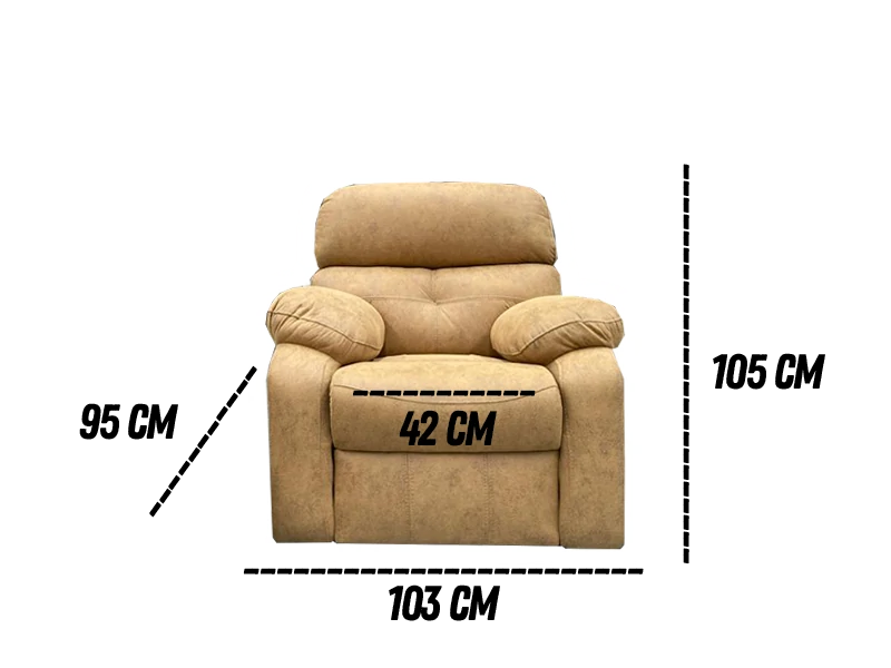 Sala Duque 3 2 1 Reclinable